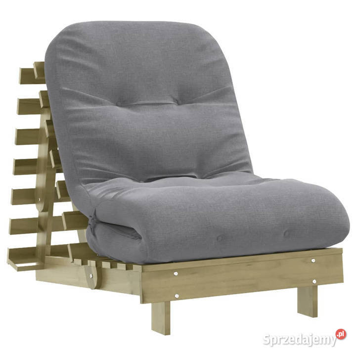 Sofa rozkładana futon z materacem 70x206x11 Warszawa