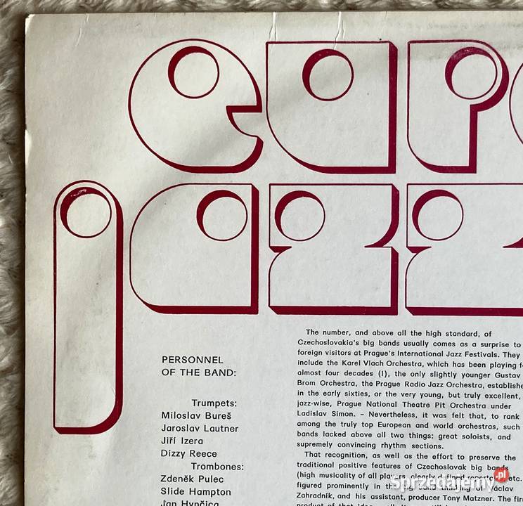 Vclav Zahradnk Big Band Euro Jazz zachodniopomorskie Szczecin sprzedam