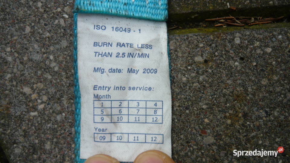 Pas transportowy airline z hakiem 5013 68 m 2 t podlaskie Sokółka