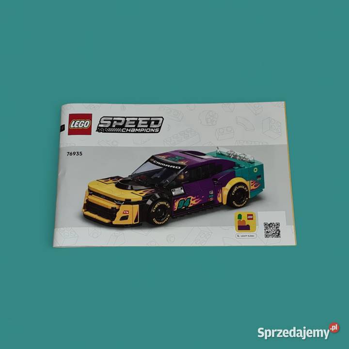 Lego Pudełko i Instrukcja 76935 Chevrolet Camaro