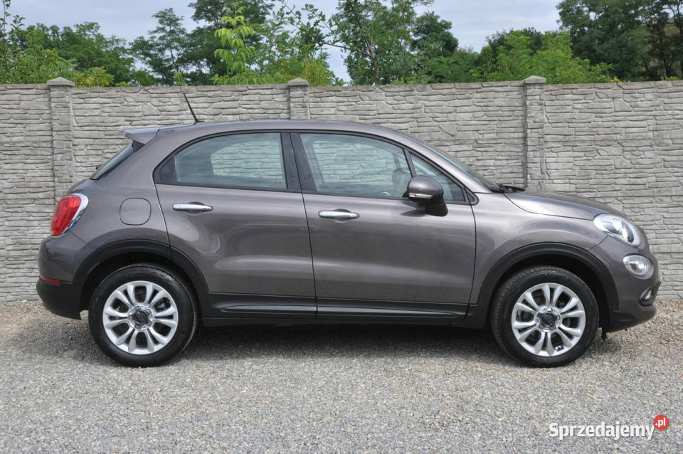 Fiat 500x 14T 140 automat Navi Półskóra Czujniki VAT marża Dąbrowa Górnicza