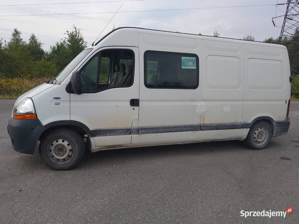 Master 25 dCi uszkodzony Piekoszów