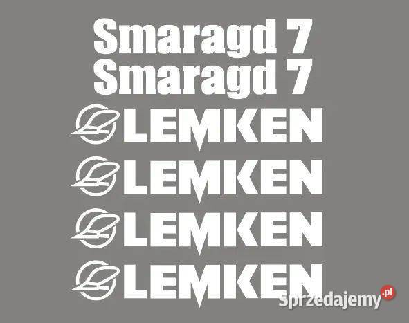 Naklejki naklejka oklejenie LEMKEN Smaragd 7 Janików
