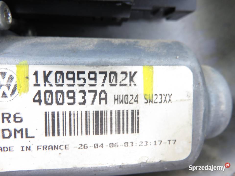 PODNOŚNIK SZYBY PRAWY PRZEDNI VW GOLF V osobowe sprzedam