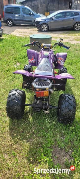 Quad 200 duża rama nieuszkodzony Drużbice-Kolonia