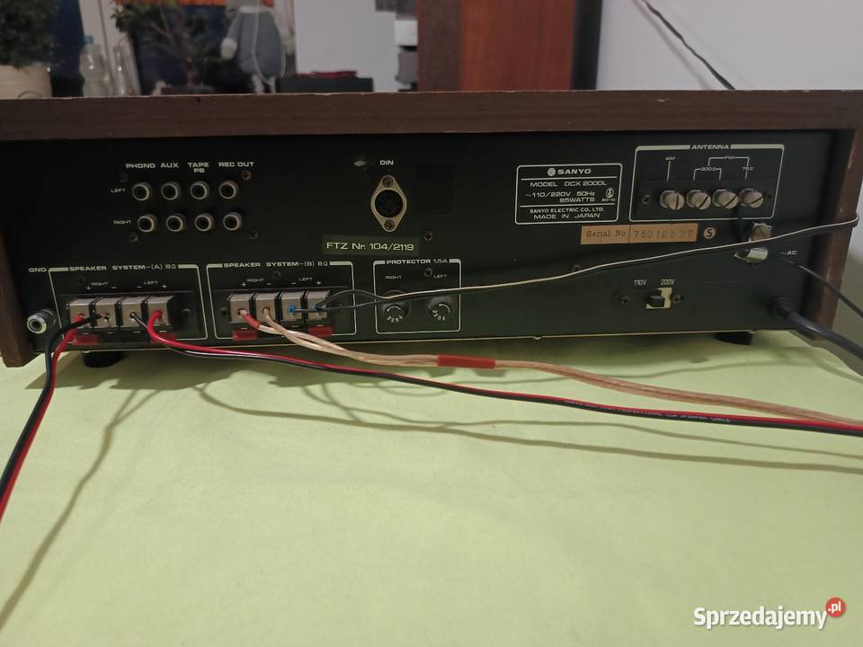 Amplituner SANYO DCX 2000L Gdynia
