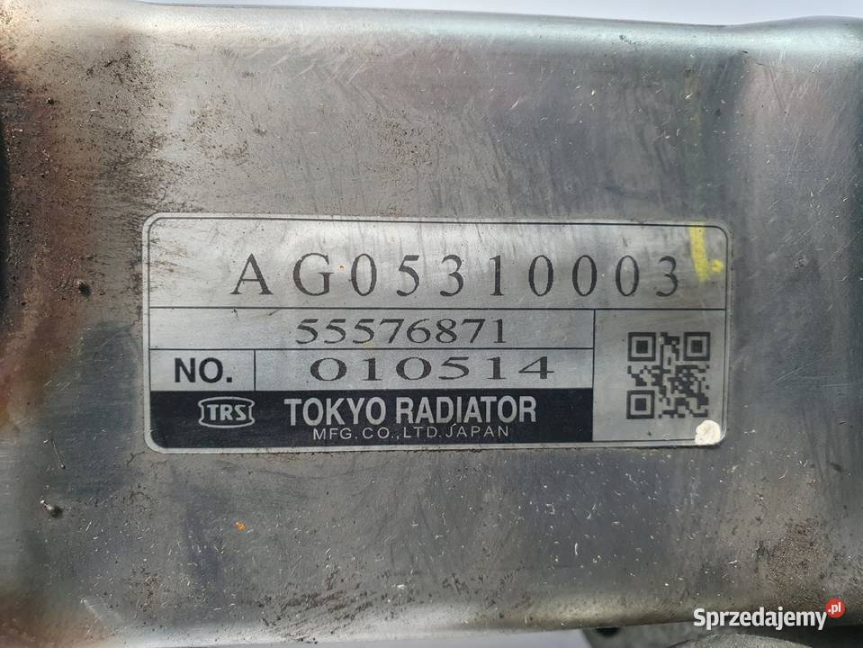 CHŁODNICA SPALIN Opel Astra J 17 CDTI oryginał Chełm