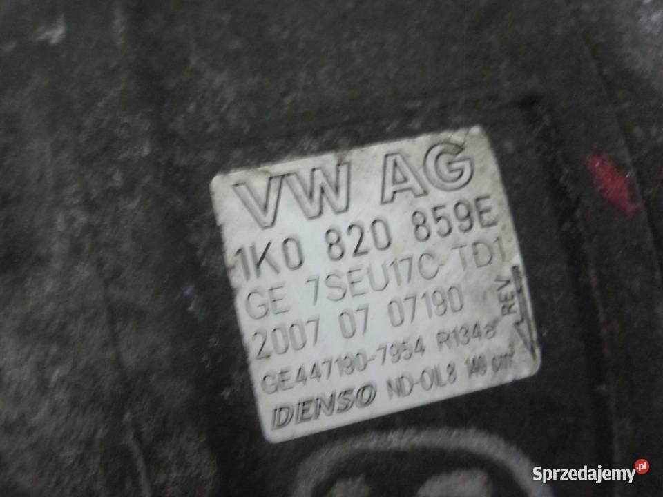 VW EOS 16 FSI 07r sprężarka klimatyzacji Kielce