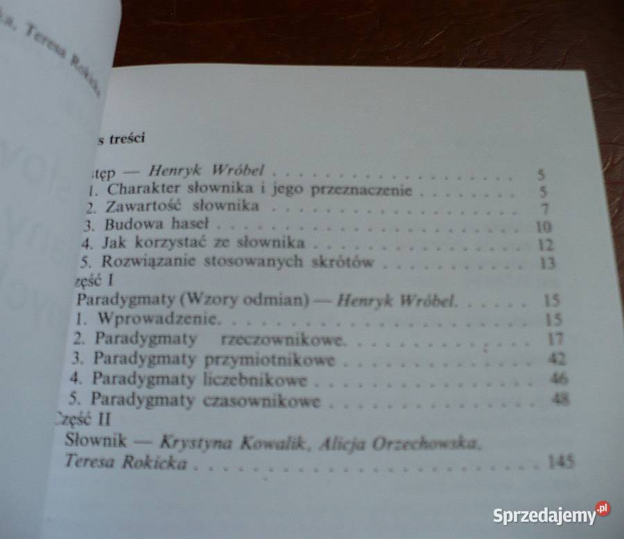 Mały słownik odmiany wyrazów trudnych Suwałki