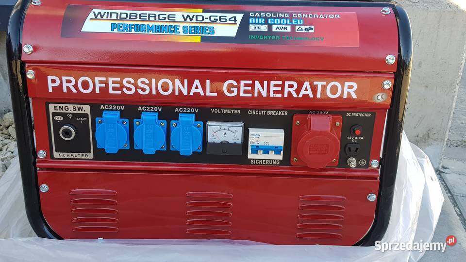 Agregat prądotwórczy WINDBERGE WDG64 Agregaty prądotwórcze Stalowa Wola