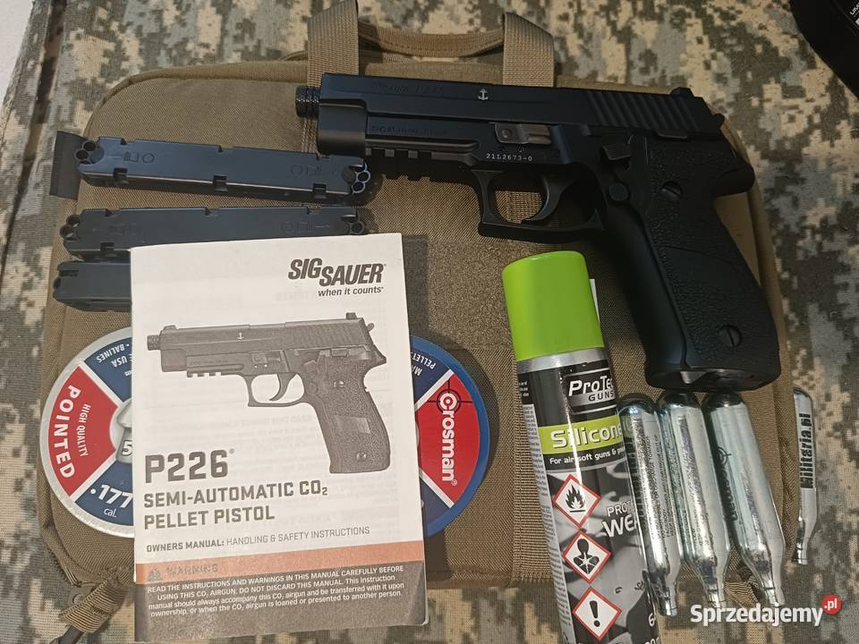 Sprzedam wiatrówkę SigSauer P226 Siedlce sprzedam