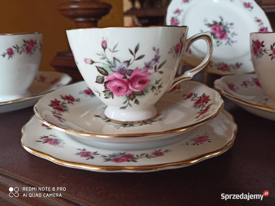 filiżanka z talerzykiem deserowym Royal Vale Gdańsk