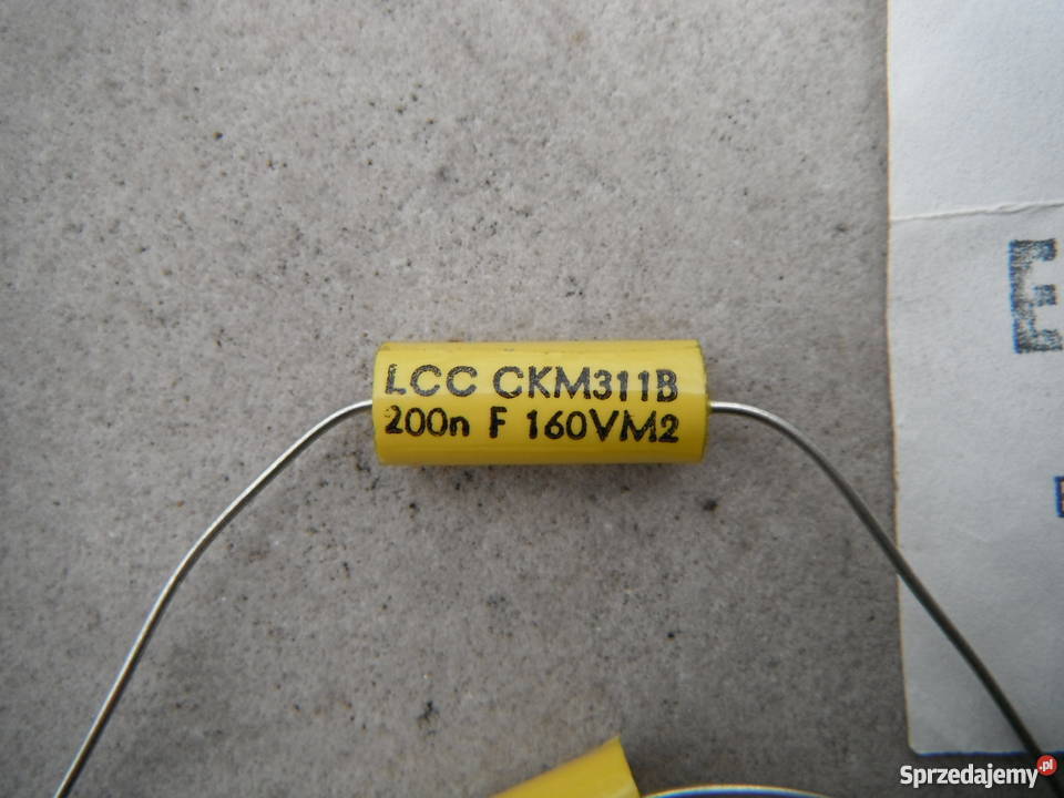 Kondensator CKM311B LCC 100nG 160V i 200nF 160V Chlewiska