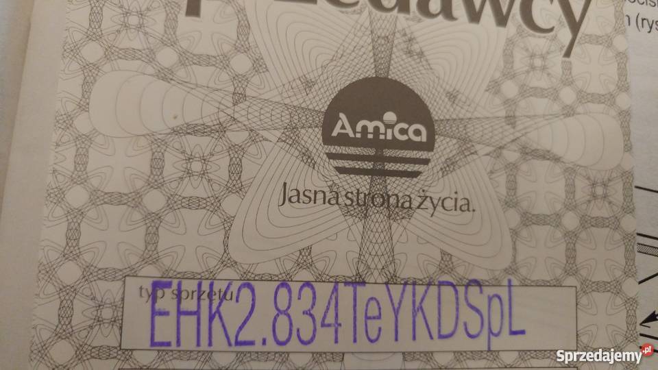 Płyta grzejna z piekarnikiem Amica Kuchenki i piekarniki Wolanów