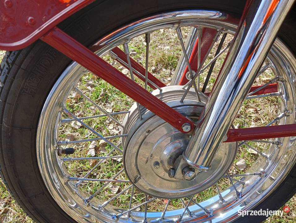 Jawa 175 podwójny wydech w świetnym stanie białe Łask