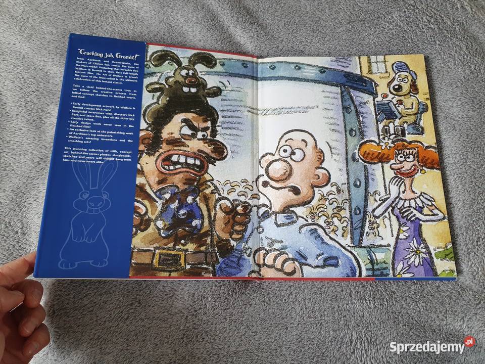 The Art of Wallace Gromit The Curse of the Rok wydania 2005 Gdynia