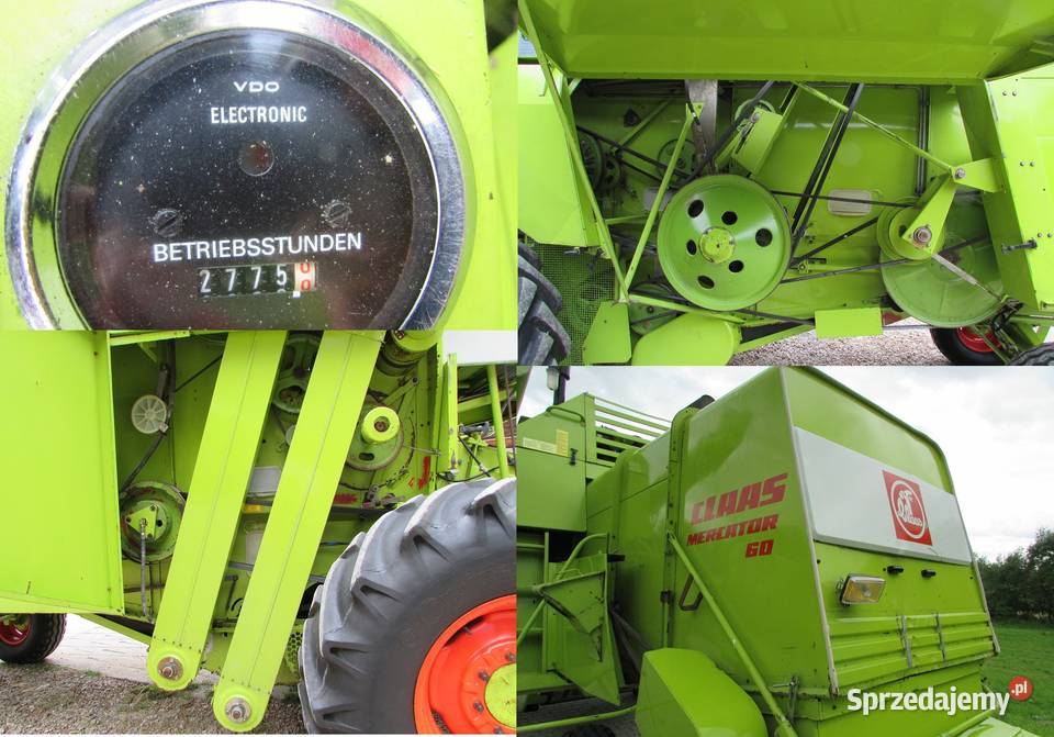 Kombajn zbożowy CLAAS MERCATOR 60 z Austrii Miechów