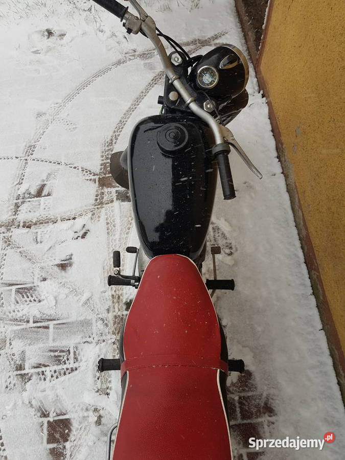 WSK 125 B1 z papierami Pierwoszyno