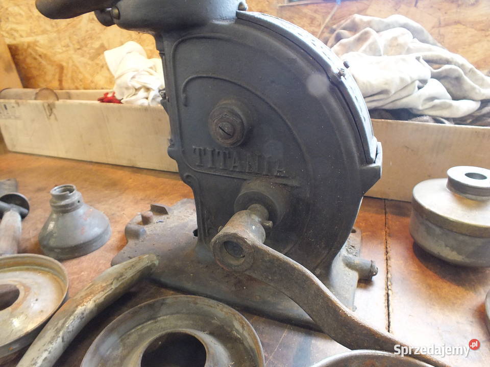 Centryfuga Titania i Westfalia 2 Separator Antyki Golasowice