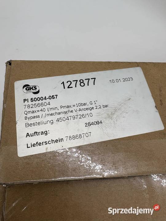 Filtration Group PI 50004057 Filtr powrotny Warszawa