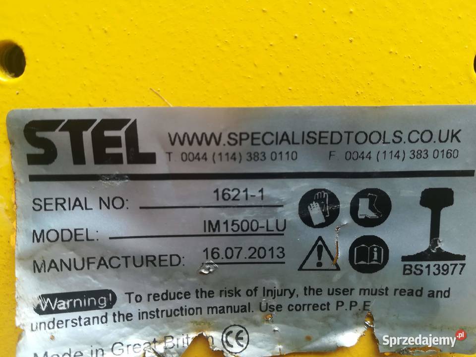 Suwnica bramowa kolejowa wózek kolejowy bramka Cieszyn