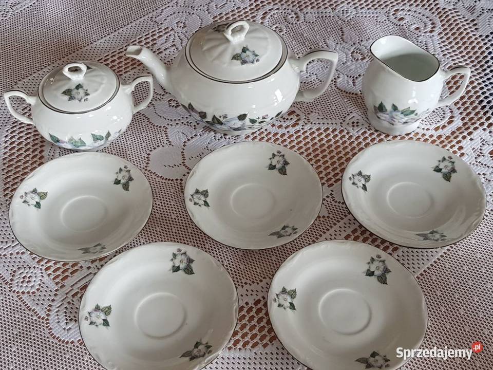 Bolesławiec porcelana talerzyki imbryk Wyposażenie wnętrz Kielce