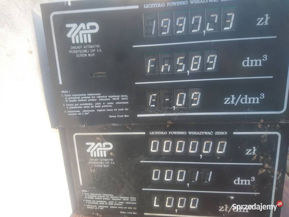 Elektronika do Odmierzacz paliwa ZAP Pozostałe sprzedam