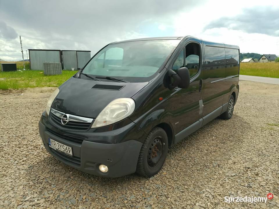 Sprzedam Opel Vivaro 20 CDTI 116 2007 6 skrzynia 116KM Grybów