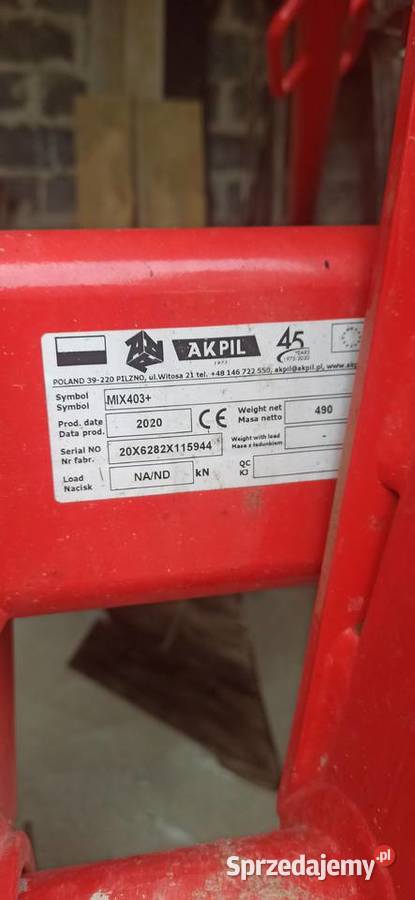 Pług 3 skibowy akpil Sułoszowa