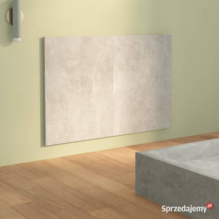 Wezgłowie łóżka szarość betonu 120x15x80 mazowieckie Warszawa