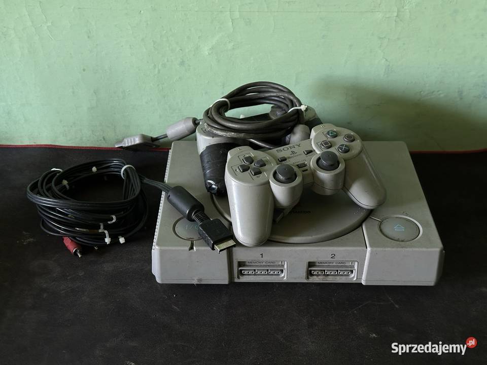 2x konsole Sony Playstation 1 SCPH5502 ZESTAW Konsole i automaty Płock