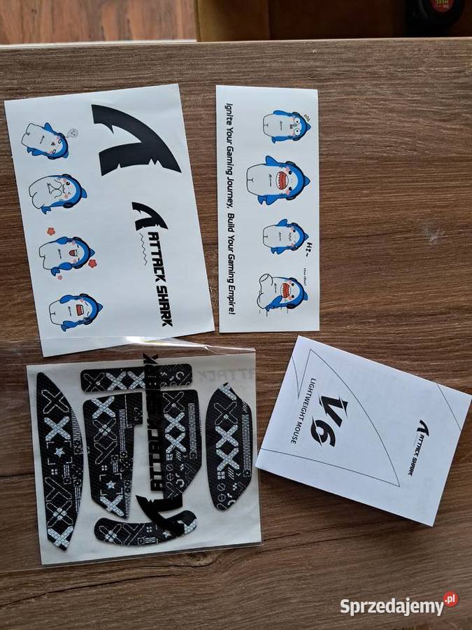 Nowa bezprzewodowa myszka Attack Shark V6 Klawiatury i myszy świętokrzyskie Sandomierz sprzedam