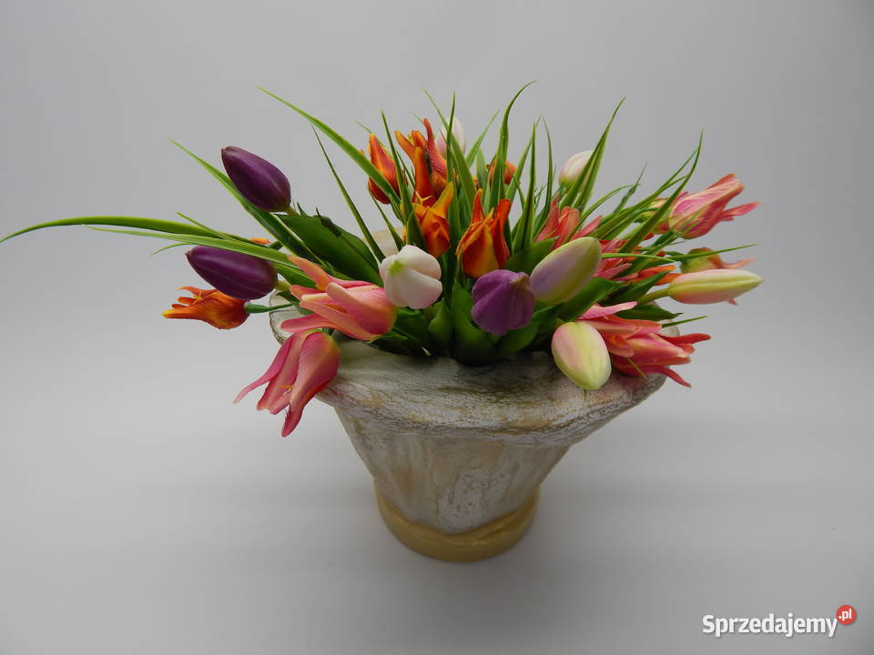 Donica Betonowa 27 Biała Złota Grabina sprzedam