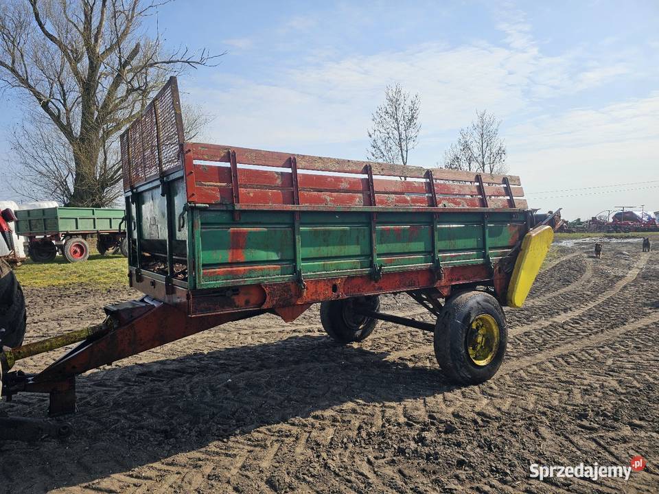 Rozrzutnik obornika PTU 4 nieuszkodzony mazowieckie Nowokrasne