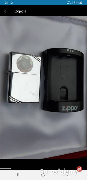 Zippo zapalniczka piękna benzyna 100 Oryg chrom mazowieckie