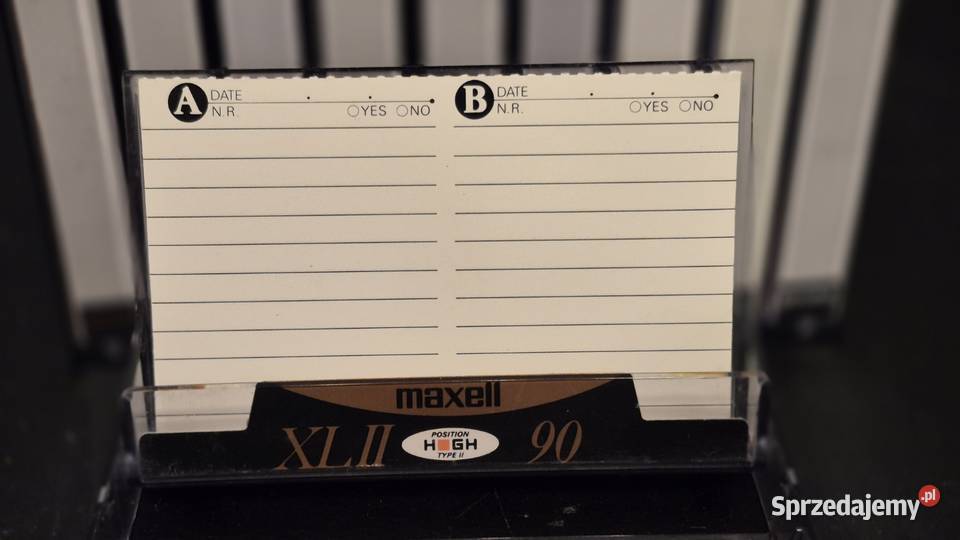 B2 10 Kaseta magnetofonowa Maxell XL II 90 Pruszków