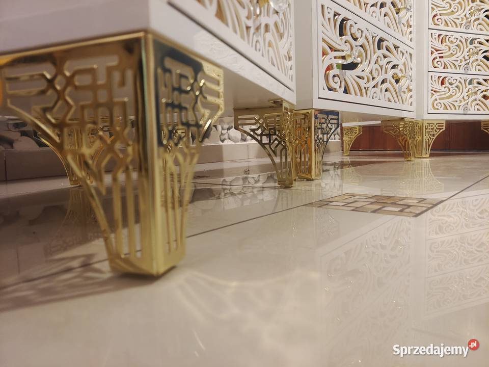 Zestaw komplet komoda dwie szafki nocne Dom i Ogród Nowy Sącz