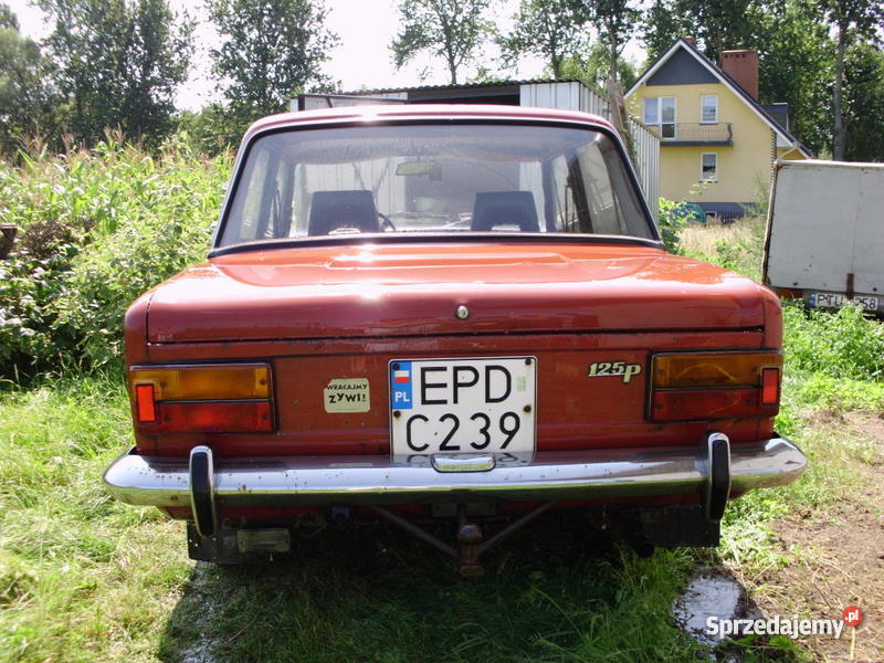 FIAT 125p 1974 ROK SPRAWNY Sprzedajemy.pl
