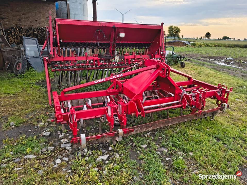 Agregat uprawowo siewny nadbudowy kongsilde dolnośląskie Głogów