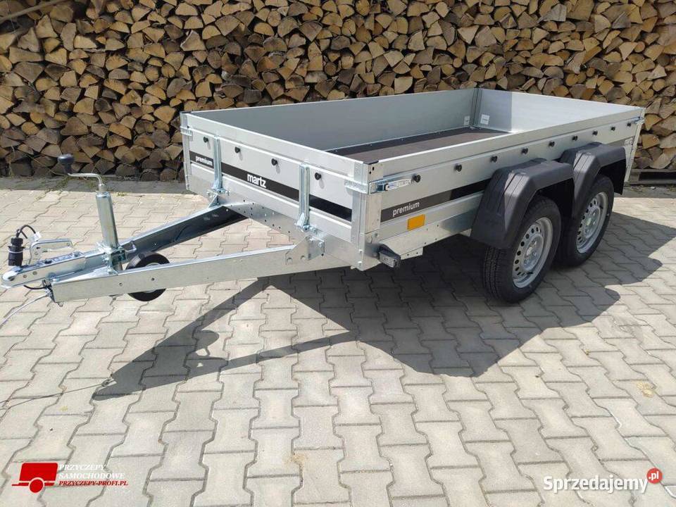Przyczepa burty ALU wym 264x126x30cmdwuosiowa Lublin