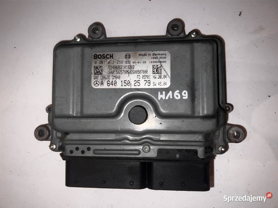 komputer moduł mercedesbenz A W169 Układ elektryczny, zapłon wielkopolskie Ostrów Wielkopolski