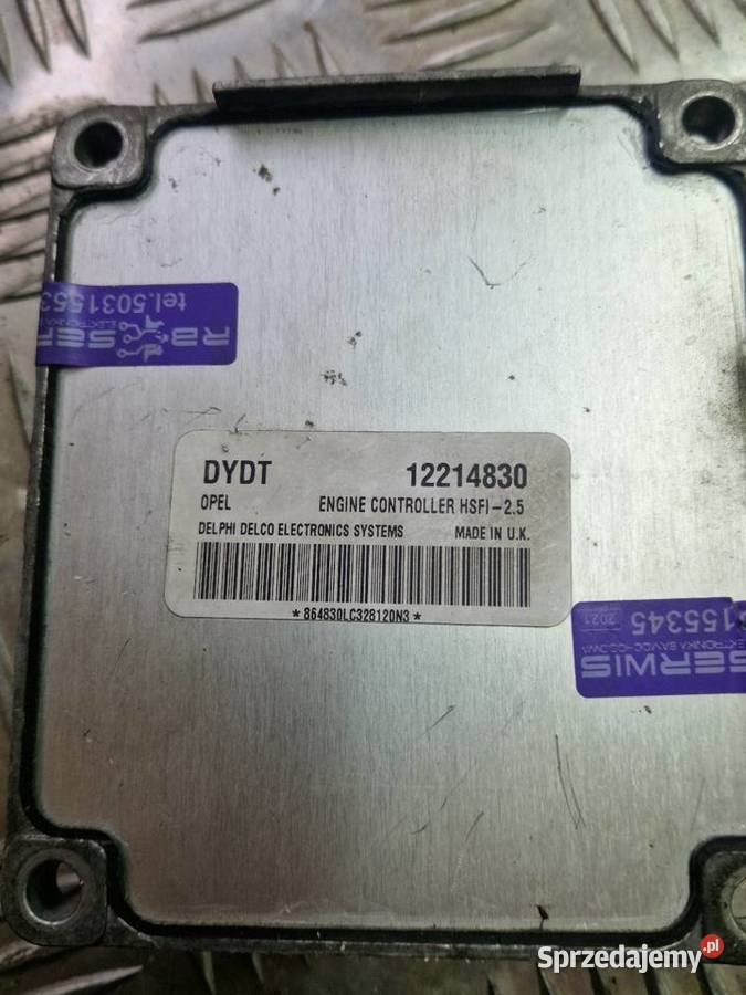 Komputer sterownik silnika Opel Meriva A 16 DYDT Krosno