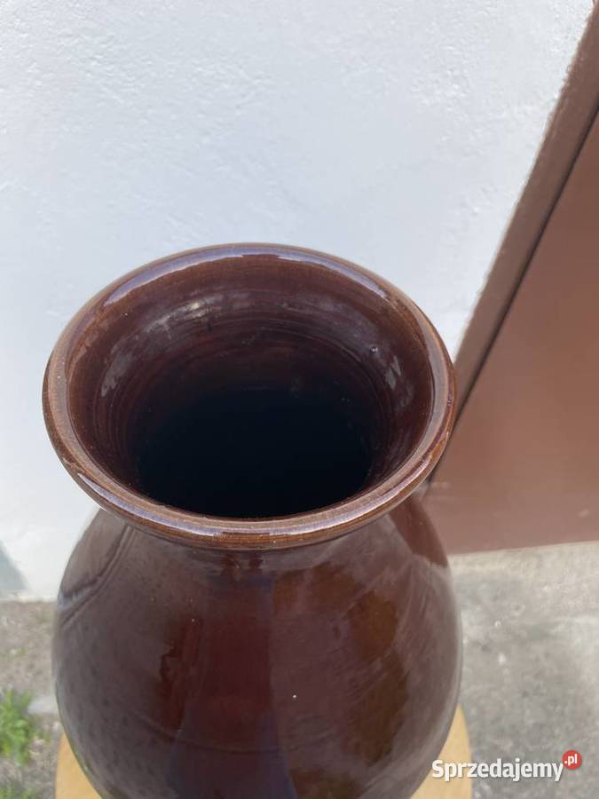 duży wazon PRL Pruszcz Gdański