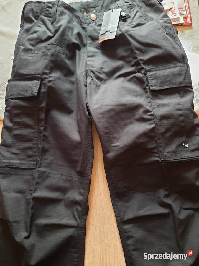 Spodnie wojskowe bojówki Pentagon Black