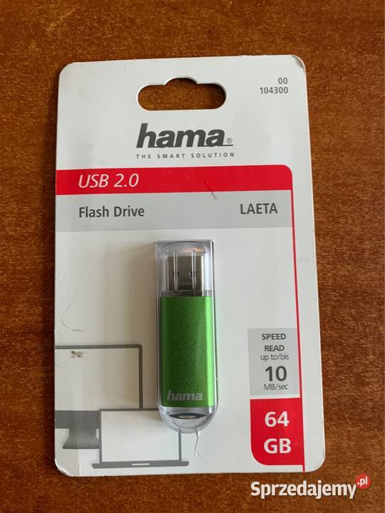 Nowy pendrive Flash Drive 64 GB USB 20 Hama Zielona Góra