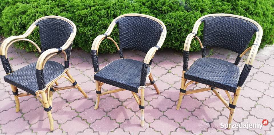 Fotele rattan techno rattan krzesło ogrodowe na Garwolin