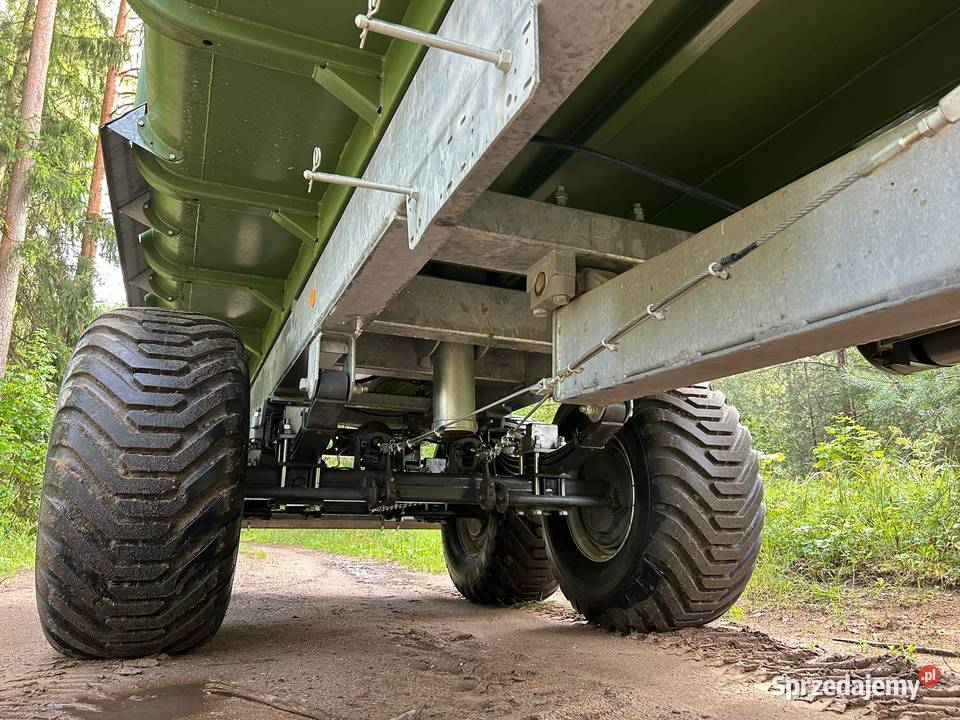 Przyczepa Fliegl TMK 200 NOWA skorupowa tandem Ćmiłów