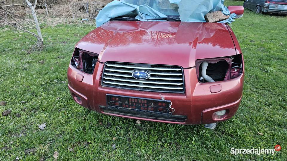 Maska zderzak lusterka i błotniki Forester 2 Rok produkcji 2006 podkarpackie Kuźmina