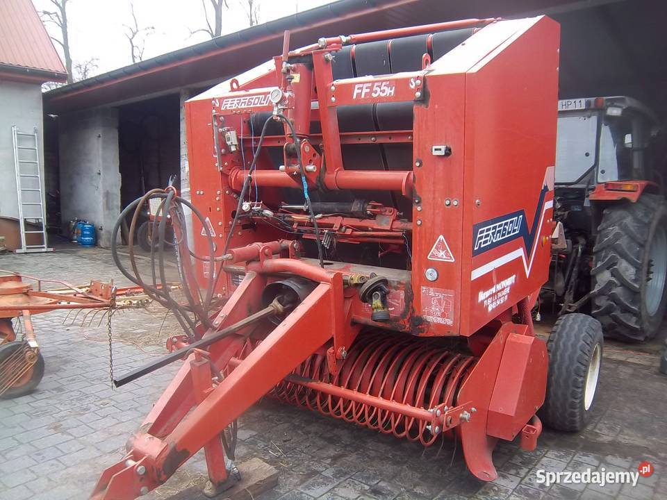 Prasa rolująca belująca okrągła rolka Feraboli Imielno