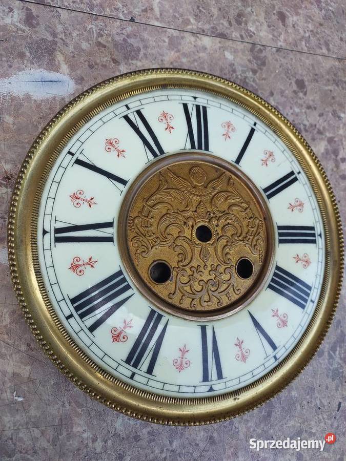 786 Tarcza zegara Kienzle tzw porcelanka ecru Tczew sprzedam